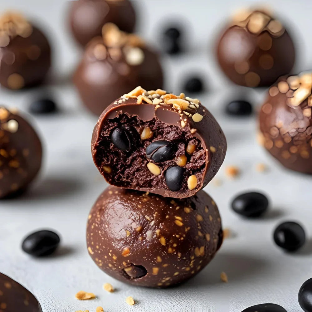 No-Bake Trail Mix Energy Bites with Black Beans – The Ultimate Power Snack