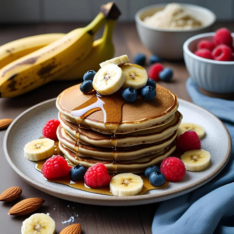 Gluten-Free Almond-Flour Banana Pancakes: Fluffy, Nutty & Naturally Sweet