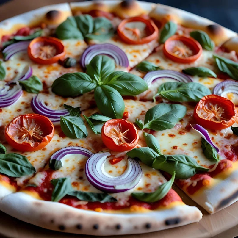 Flavor-Packed Veggie Pizza That Beats Delivery (And It's Easy to Make!)