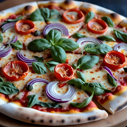 Flavor-Packed Veggie Pizza That Beats Delivery (And It's Easy to Make!)