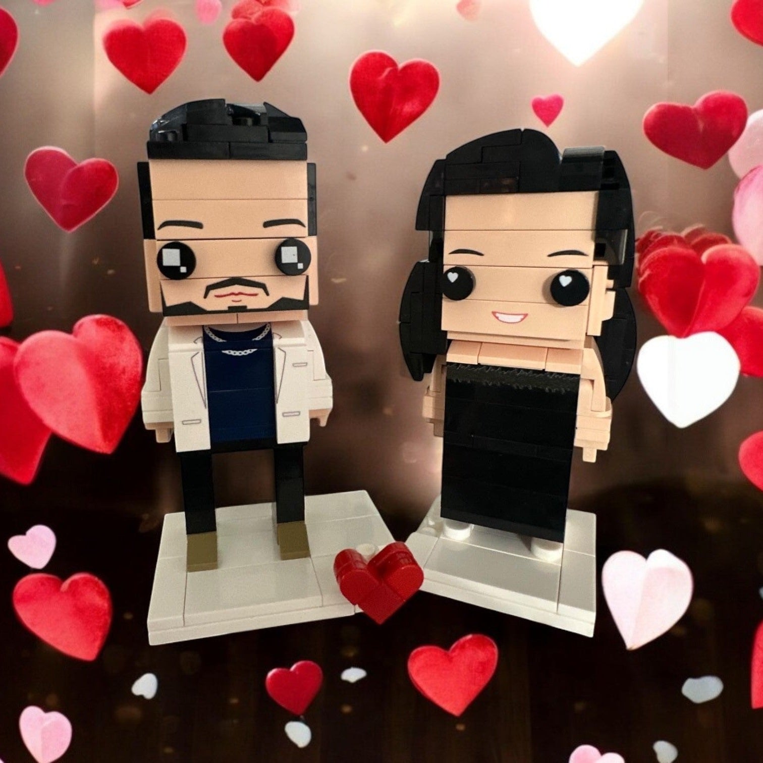 Couples Brick Figure Blocks