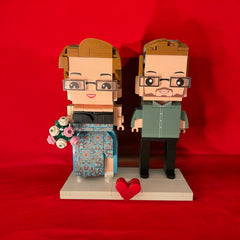 Couples Brick Figure Blocks