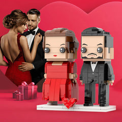 Couples Brick Figure Blocks