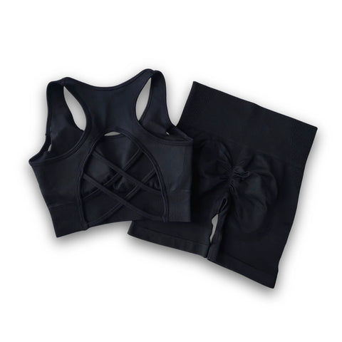 Дамски спортен комплект Slim две части (дълъг) (1+1)