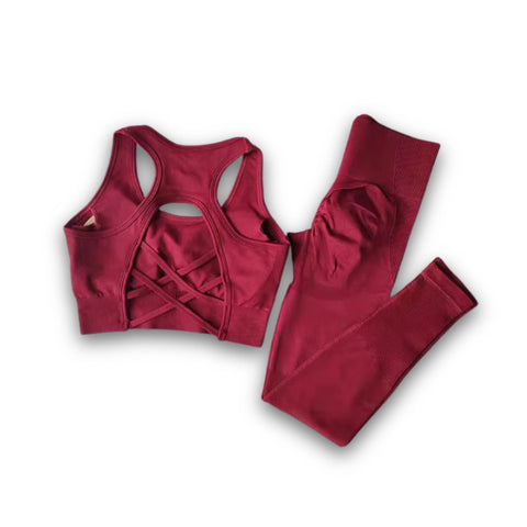 Women's Slim Sport Two-Piece Short Set