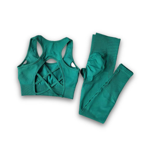 Women's Slim Sport Two-Piece Short Set