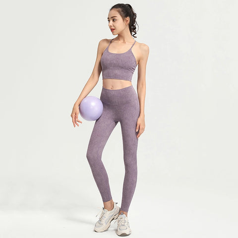 Дамски йога комплект Active две части (1+1)