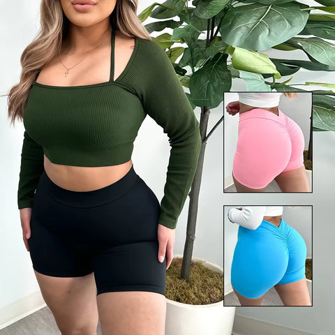 Дамски йога шорти Booty (1+1)