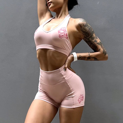 Дамски йога комплект Wolves две части (1+1)